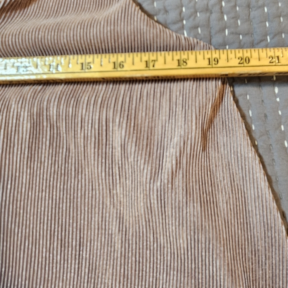 Lush Brown Ribbed Tank Top